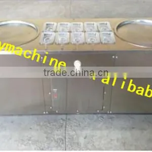 Pananonic Compressor Fried Ice Cream Machine/thailand Fry Ice Cream Machine thumbnail-3