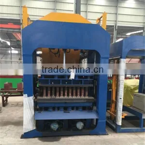 2015 Best Quality Hydraluic Blokc Machine QT4-18 Compressive Strength Brick Making Machine/burning Free Brick Making Machine/ash thumbnail-4