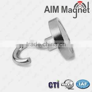 Nickel Coating N35 Neodymium Strong Magnetic Hooks thumbnail-1
