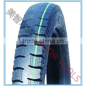 Transverse Pattern Pneumatic Rubber Wheel Autocycle Tyre thumbnail-2