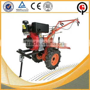 Mini Garden Tractor Rotavator Diesel Power and Gear Drive thumbnail-1