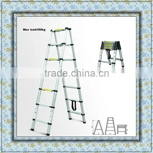 2012 Hot Sale Aluminum Telescopic Ladder thumbnail-1