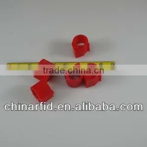 Cheap UHF Passvie Unique RFID Non-contact Animal Foot NFC Ring Tag For Livestock Tracking and Management thumbnail-2