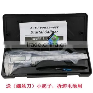 High Quality Electronic Digital Caliper Inch/Metric/Fractions Conversion 0-6 Inch/150 mm Stainless Steel Body thumbnail-6