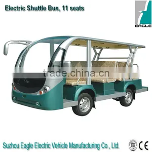 China Electric Shuttle Bus Price, 11 Seater, CE Approved thumbnail-1