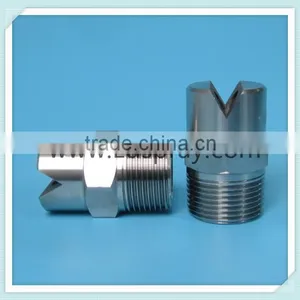 Big Flow Rate Stainless Steel U Flat Fan Water Jeting Nozzle thumbnail-2