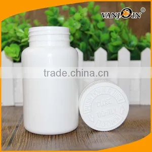 200cc White Medical Plastic Child Proof Pill Bottle thumbnail-1