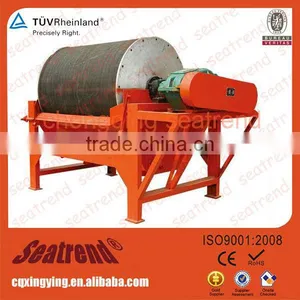 Inexpensive Easy Maintenance Ceramic Industry Counterrotation-Type Wet Magnetic Drum Separator thumbnail-1