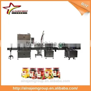 Automatic Linear Filling Capping Labeling Machine Bottle Packaging Line for Fruit Jam thumbnail-1