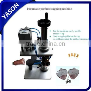 Semi-automatic Perfume Bottle Crimper, Pneumatic Capping Machine thumbnail-1