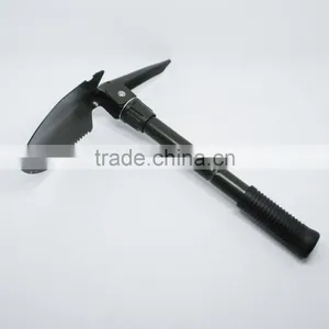 65Mn Carbon Steel Folding Shovel Multifunction Folding Shovel High Quality Foldable Shovel for Camping thumbnail-2