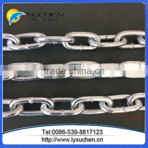 DIN5685A/C Steel Link Chain Factory Price Natural Color Link Chain thumbnail-4