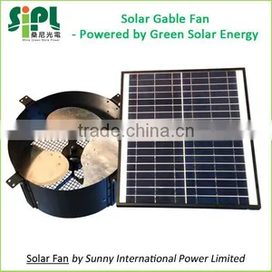 Vent Goods Solar Attic Fans for Solar Roof Extactor Gable Fans Waterproof (DC Fans) thumbnail-2