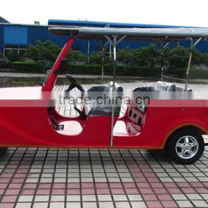 Quality Assured 4 Wheel 4KW Electric Classic Vintage Cart for Golf Course thumbnail-4