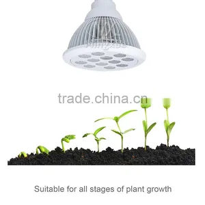 ShenZhen Factory Wholesale Hydroponics Grow System E27 PAR38 12W LED Plant Grow Par Light Bulb thumbnail-5