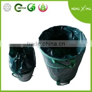 PE Pop up Leaf Bag /shrinking Pocket Bin thumbnail-1