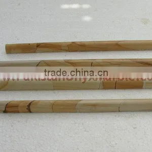 NEW TEAKWOOD BURMATEAK MARBLE PENCIL MOLDING thumbnail-1