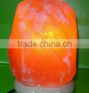 Rock Salt Natural Lamp 3-5kg / Rough Rock Salt Lamps/ Pakistan Salt Lamps thumbnail-1