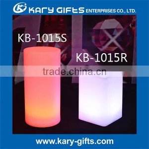 Fireproof Rechargeable Restaurant LED Small Pillar Light thumbnail-1