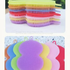 Soft Silicone Brushes for Kitchen Fruit Bath Face thumbnail-1
