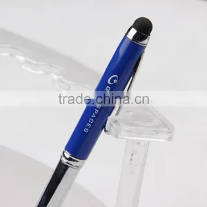 Custom Logo Laser Engrave Copper Stylus Pen With LED Flashlight ,3 1 in Touch Screen Stylus Pen thumbnail-2