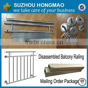 Modern Outdoor Stainless Steel Balcony Railing thumbnail-5