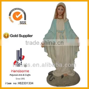 36 Inch Virgin Mary Religious Items Our Lady Of Grace Resin Statues thumbnail-5