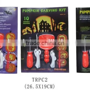 Hot Selling Halloween Decoration Gift Kit Pumpkin Carving Tool Set thumbnail-1