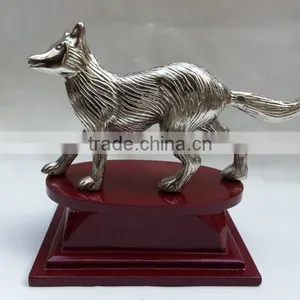 Metal Fox Animal Sculpture thumbnail-1