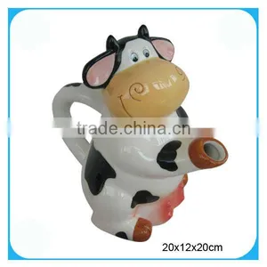 Unique Kitchenware Cow Teapot Ceramic thumbnail-1