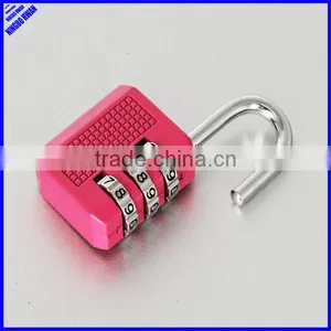 Colored Mini 3 Digit Changing Combination Lock thumbnail-1