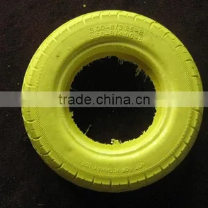 Preliminary 3.00-8 PU Foam Wheel for Hand Pull Trolley Wheel thumbnail-1