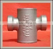 Cast Iron Pipe Fittings Sanitary Cross Tapped thumbnail-1
