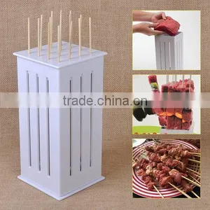 Quick Kabob Express Shish Kabob Brochette Maker + 16 Stainless Steel Skewers thumbnail-3