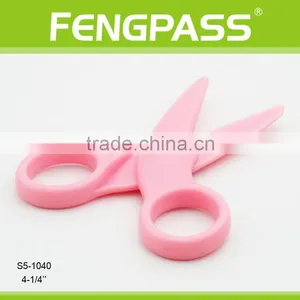 S5-1040 4.25 Inch Plastic Zig Zag Scissors For Kids thumbnail-3