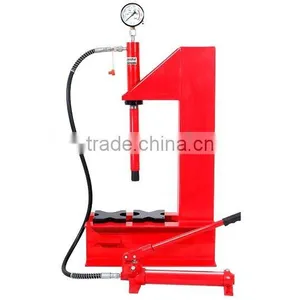 Hydraulic Shop Press With Gauge 10Ton thumbnail-1
