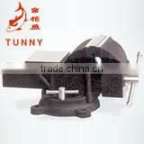 Steel Slide Bench Vise With Anvil thumbnail-1