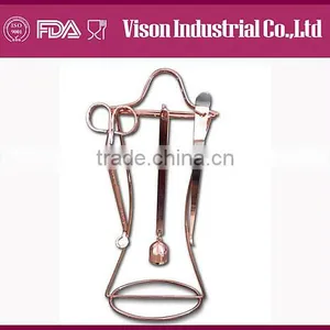 Candle Tool Set HOT SELLwick Candle Scissors Trimmer Set China Cutter Snuffer GOLD Plating thumbnail-1