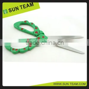 SC217 6-3/4 " 2015 Different Shape Plating Handle Decorative Scissors thumbnail-3
