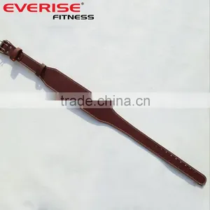 Crossfit Foam Padded Leather Weightlifting Belt thumbnail-2