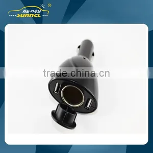 2015 CE Approval Car Charger Cigarette Lighter Adapter With Double USB for IPhone , Tablet thumbnail-2