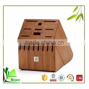 2016 New Products Bamboo Knife Block Sets With Knives thumbnail-4
