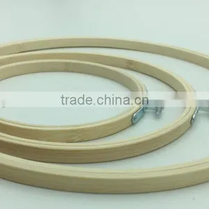 Sewing Tools Circle Round Natural Bamboo Embroidery Hoops thumbnail-1