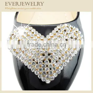 Fashion Brilliant Rhinestone Jibbitz Shoe Charm Buckle thumbnail-1