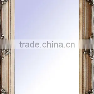 Polyresin Solid Wood Traditional Antique Country Style Mirror thumbnail-1