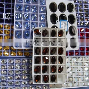 K9 Oval Fancy Stones for Clothes Decoration thumbnail-1