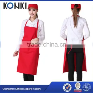 Cotton Kitchen Apron for Restaurant Worker Good Quality thumbnail-4