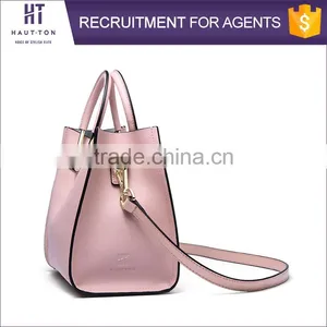 Top Selling Popular Pure Color Women Messenger Handbags High Quality Genuine Split Cow Leather Single Shoulder Bags For Ladies thumbnail-3