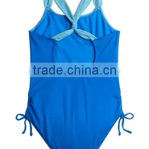 Good Quality Nylon/spandex Baby Girl Swimsuit One Piece Swimwear thumbnail-3