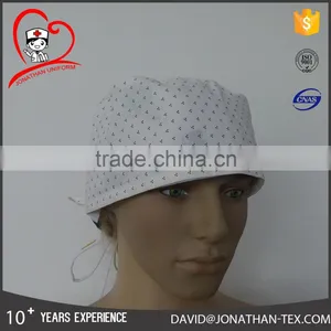 ISO9001 Good Quality and Lower Cost Hospital Nurse Cap Medical Hat Surgical Cap thumbnail-1
